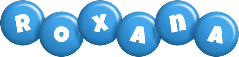 Roxana candy-blue logo