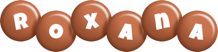 Roxana candy-brown logo