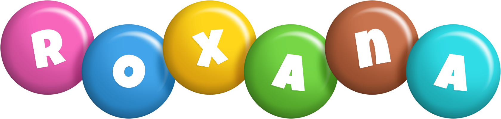 Roxana candy logo