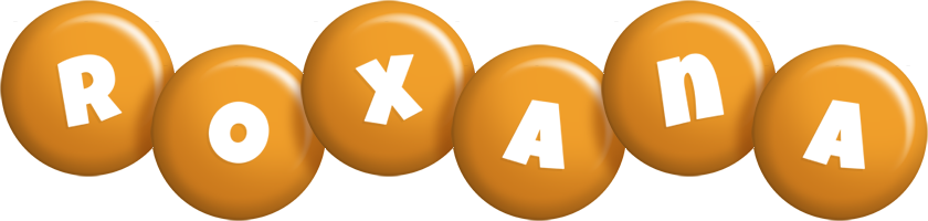 Roxana candy-orange logo