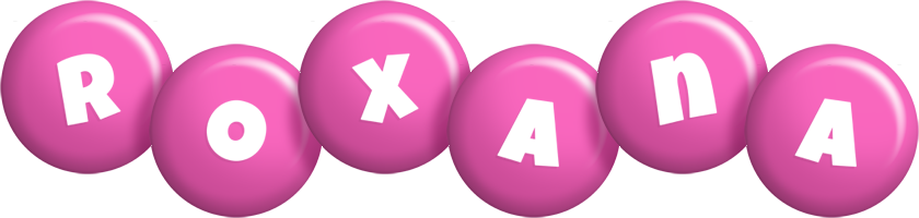Roxana candy-pink logo
