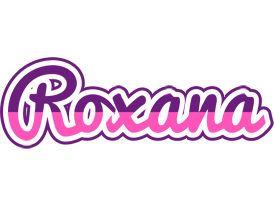 Roxana cheerful logo