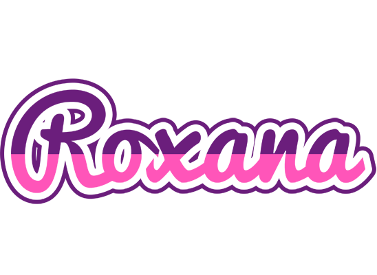 Roxana cheerful logo