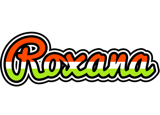 Roxana exotic logo