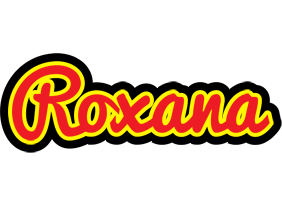 Roxana fireman logo