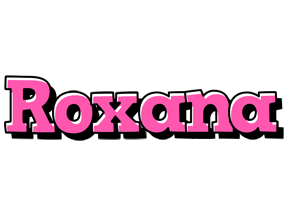 Roxana girlish logo