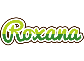 Roxana golfing logo