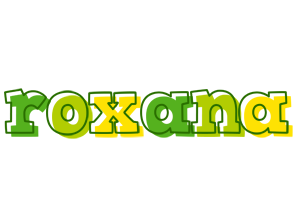 Roxana juice logo