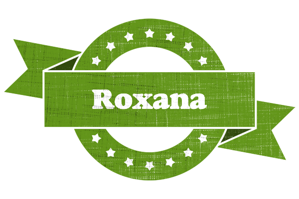 Roxana natural logo