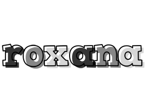Roxana night logo