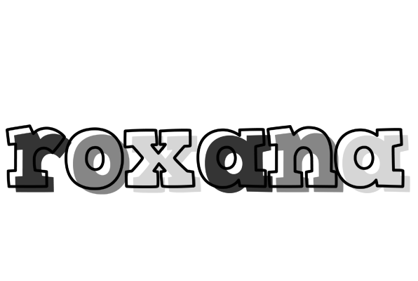Roxana night logo
