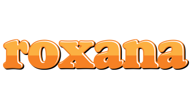 Roxana orange logo
