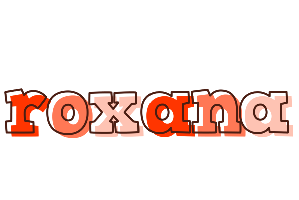 Roxana paint logo