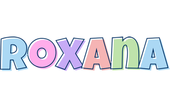 Roxana pastel logo
