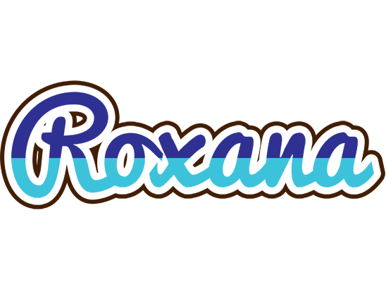 Roxana raining logo