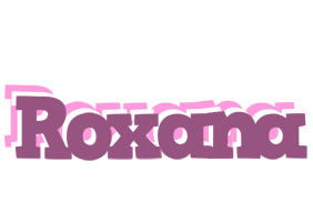 Roxana relaxing logo