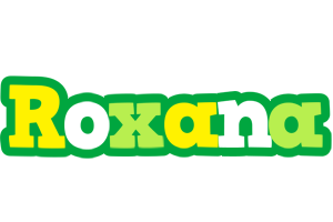 Roxana soccer logo