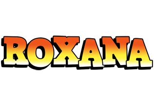 Roxana sunset logo
