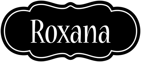 Roxana welcome logo