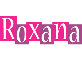 Roxana whine logo