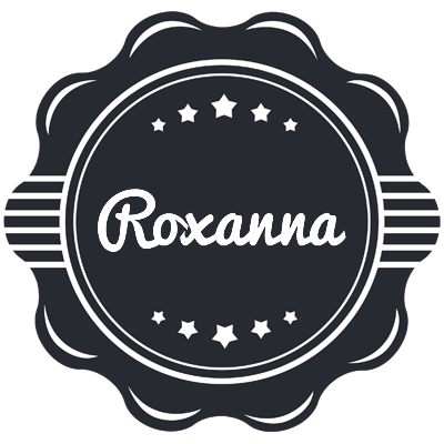 Roxanna badge logo