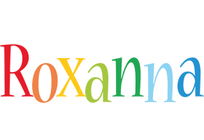 Roxanna birthday logo