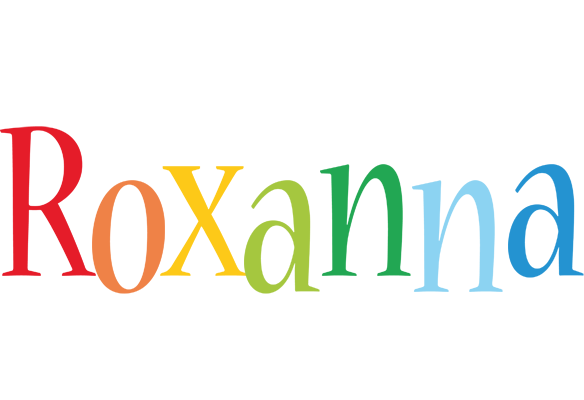 Roxanna birthday logo