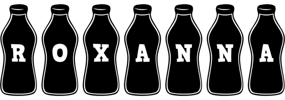 Roxanna bottle logo