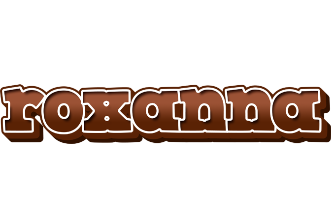 Roxanna brownie logo