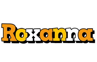 Roxanna cartoon logo