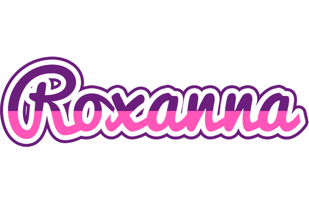 Roxanna cheerful logo