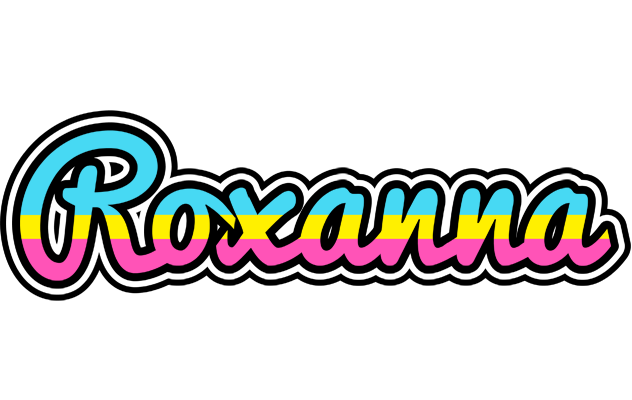 Roxanna circus logo