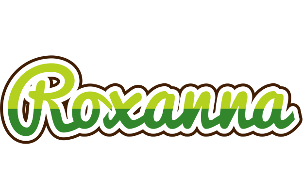 Roxanna golfing logo