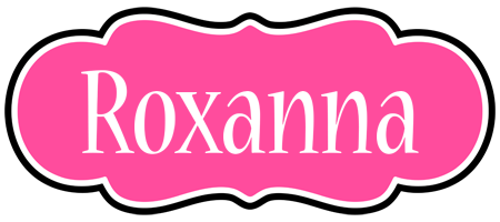 Roxanna invitation logo