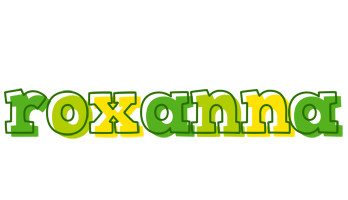 Roxanna juice logo