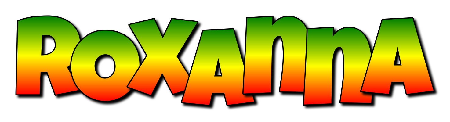 Roxanna mango logo