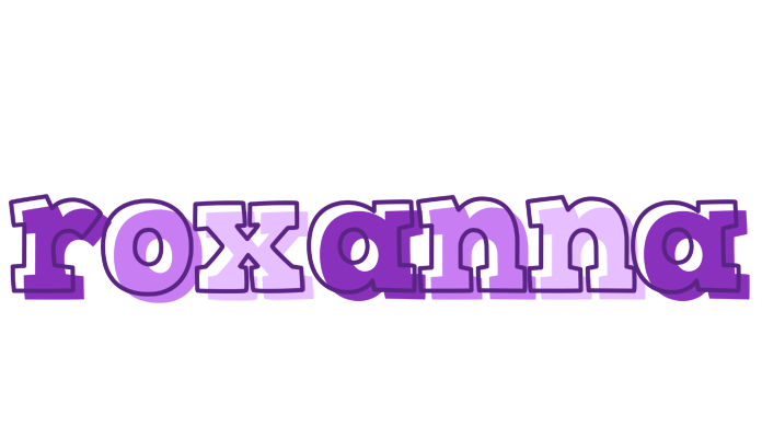 Roxanna sensual logo