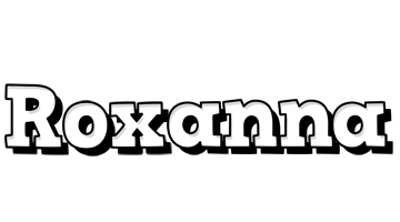 Roxanna snowing logo