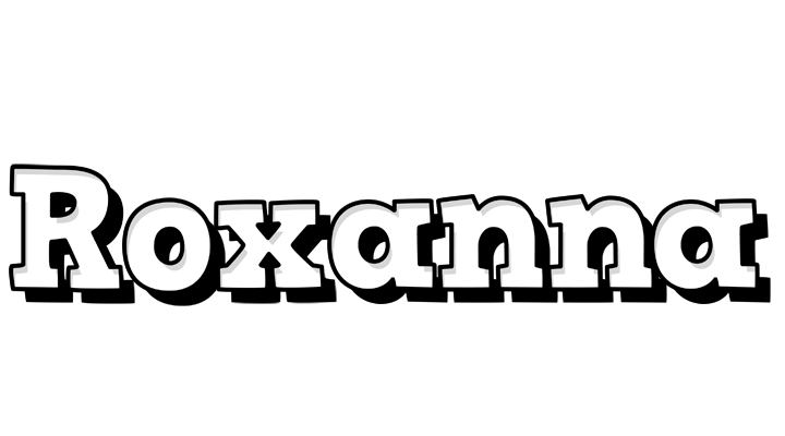 Roxanna snowing logo