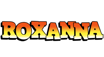 Roxanna sunset logo