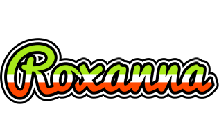 Roxanna superfun logo