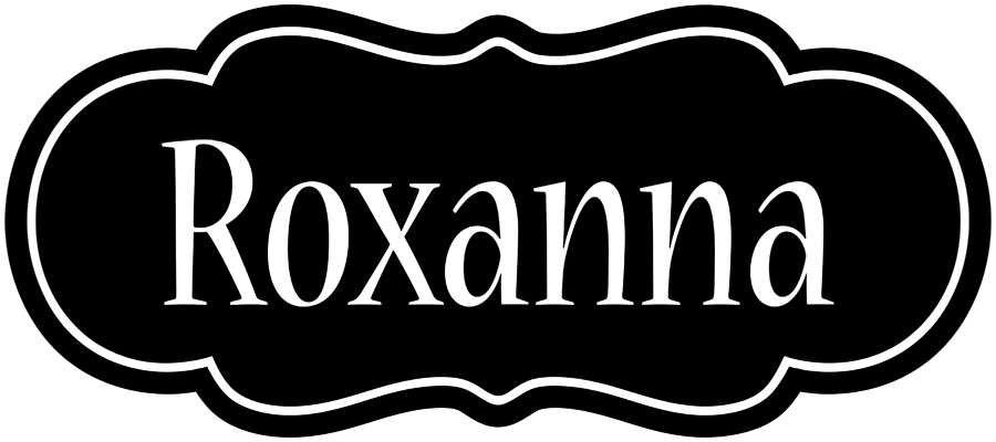 Roxanna welcome logo