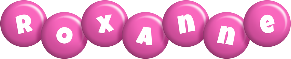 Roxanne candy-pink logo