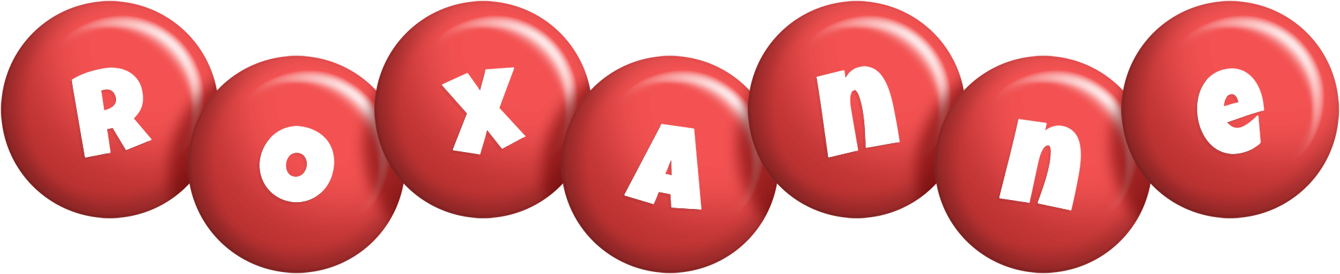 Roxanne candy-red logo