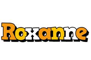 Roxanne cartoon logo