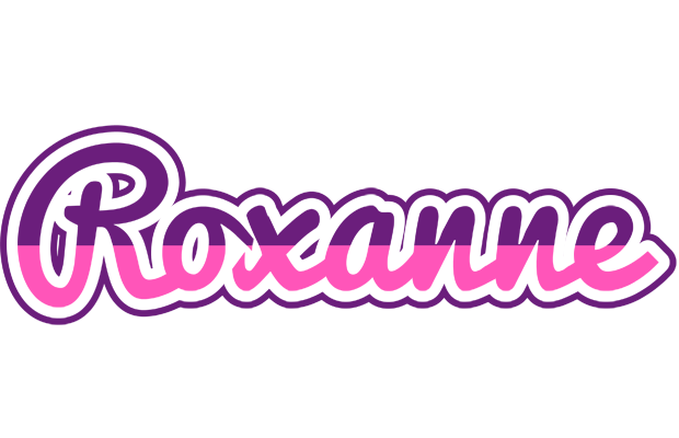 Roxanne cheerful logo
