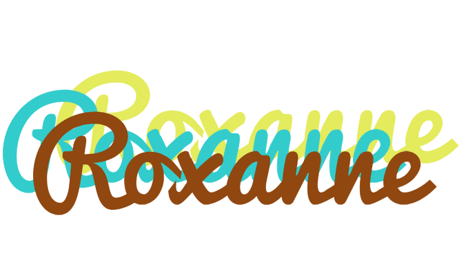 Roxanne cupcake logo