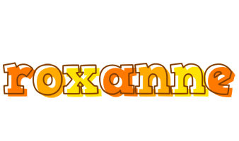 Roxanne desert logo