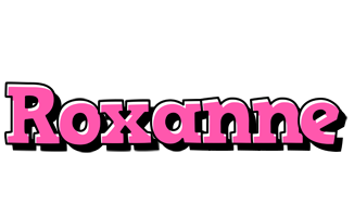 Roxanne girlish logo