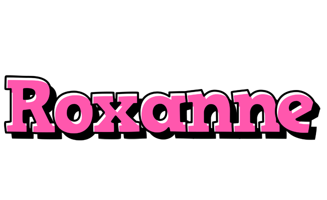 Roxanne girlish logo